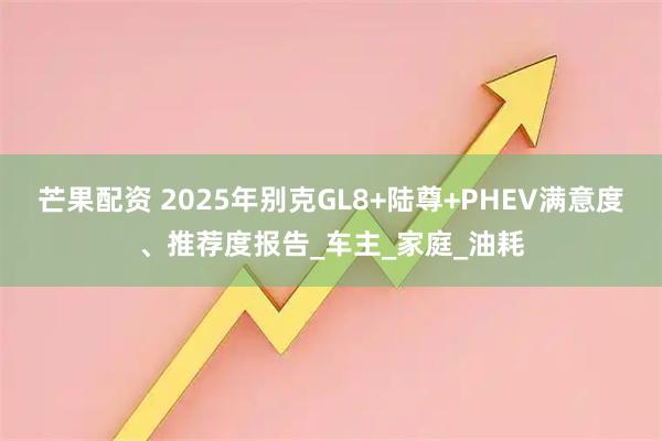 芒果配资 2025年别克GL8+陆尊+PHEV满意度、推荐度报告_车主_家庭_油耗